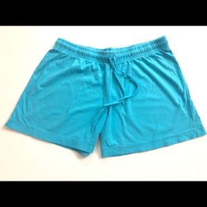 Blue shorts